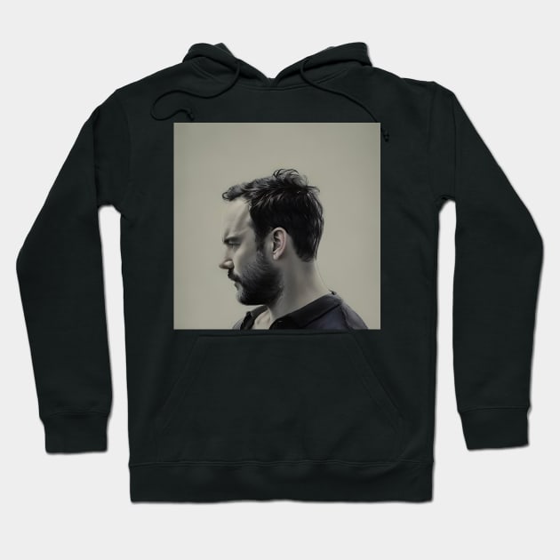 Dave the Outlaw Portrait Hoodie by Shirts By AL